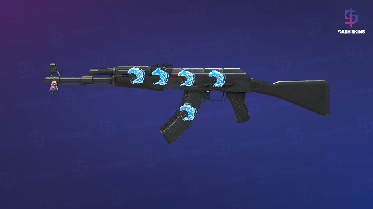 AK-47 | Slate (Well-Worn) Screenshot Playside