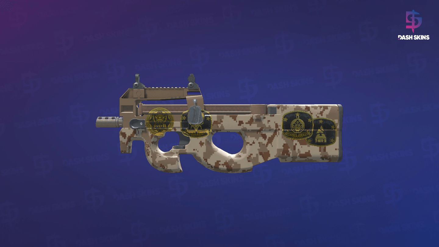 Souvenir P90 | Desert DDPAT (Factory New) Screenshot Playside