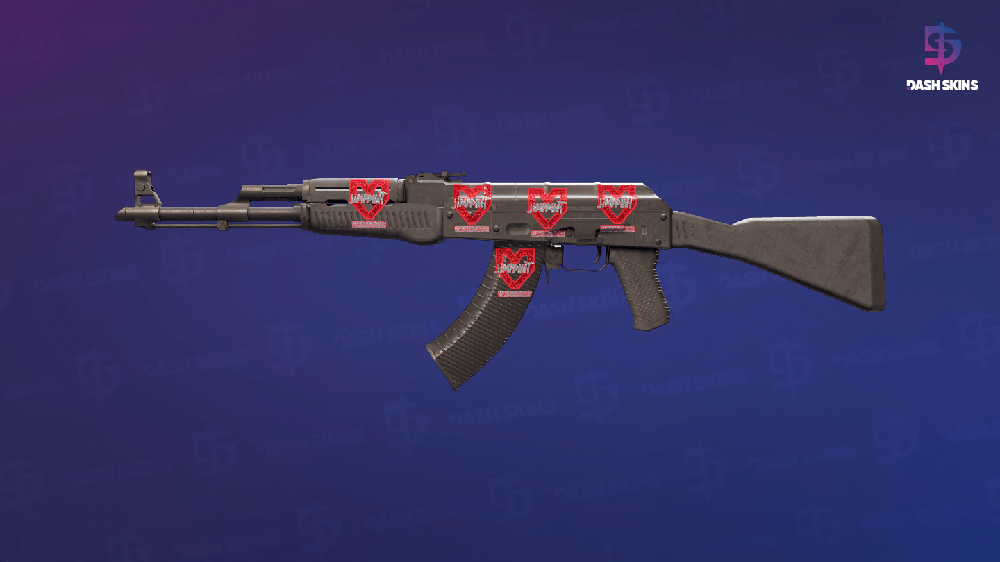AK-47 | Slate (Battle-Scarred) Screenshot Playside
