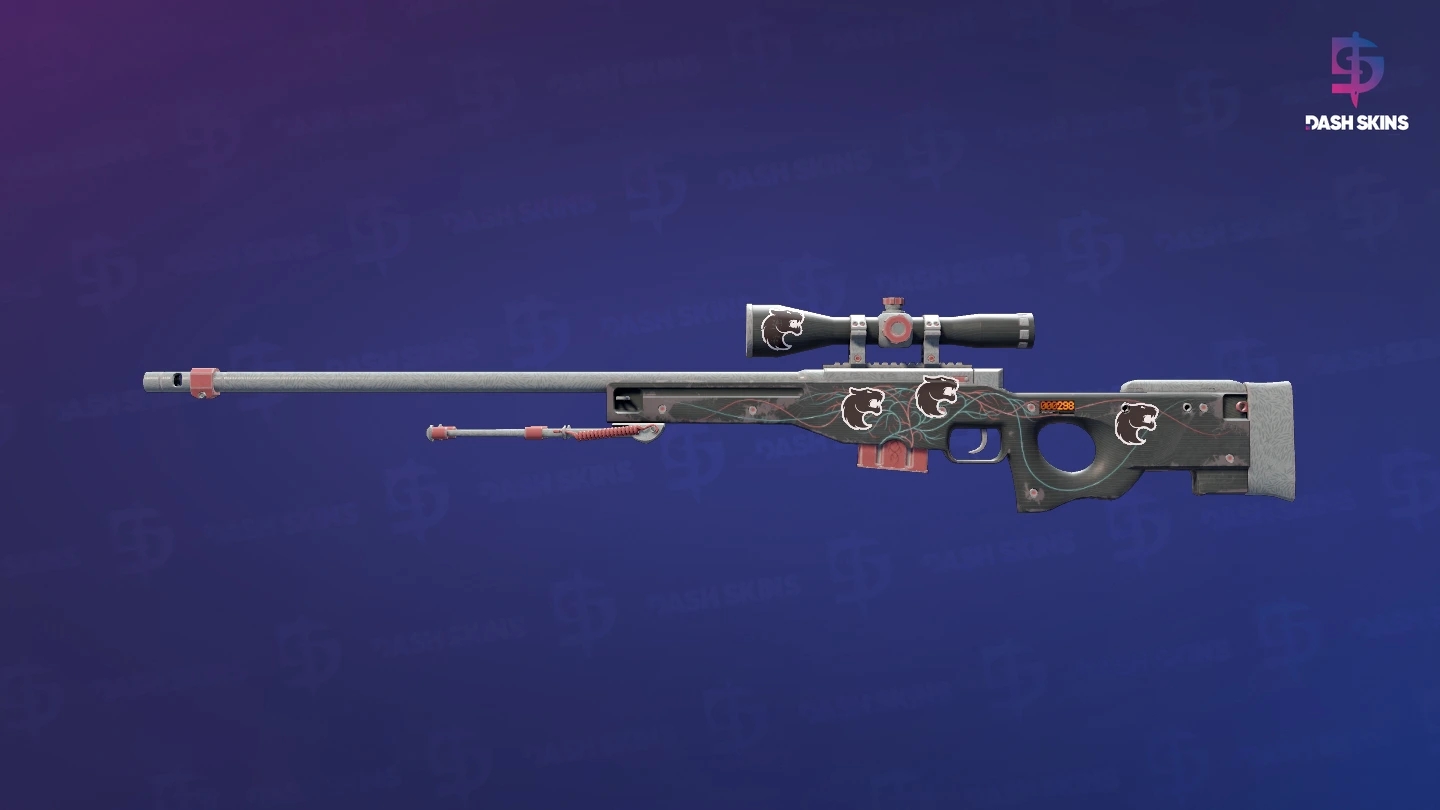 StatTrak™ AWP | Capillary (Field-Tested) Screenshot Playside
