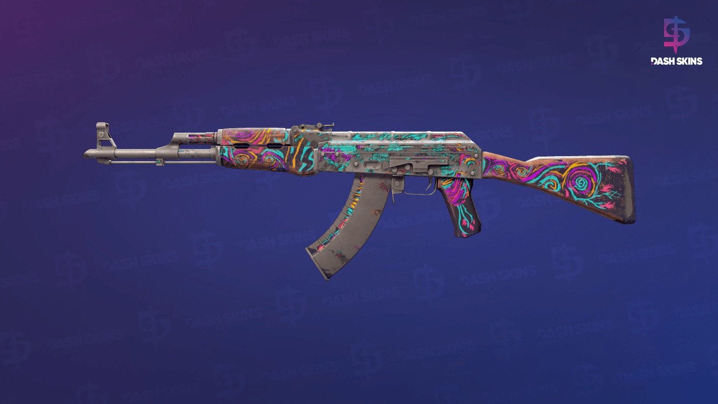 AK-47 | Nightwish (Battle-Scarred) Screenshot Playside