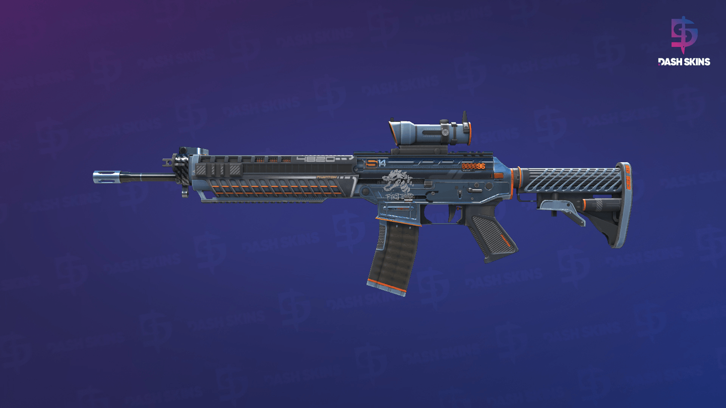 StatTrak™ SG 553 | Phantom (Minimal Wear) Screenshot Playside