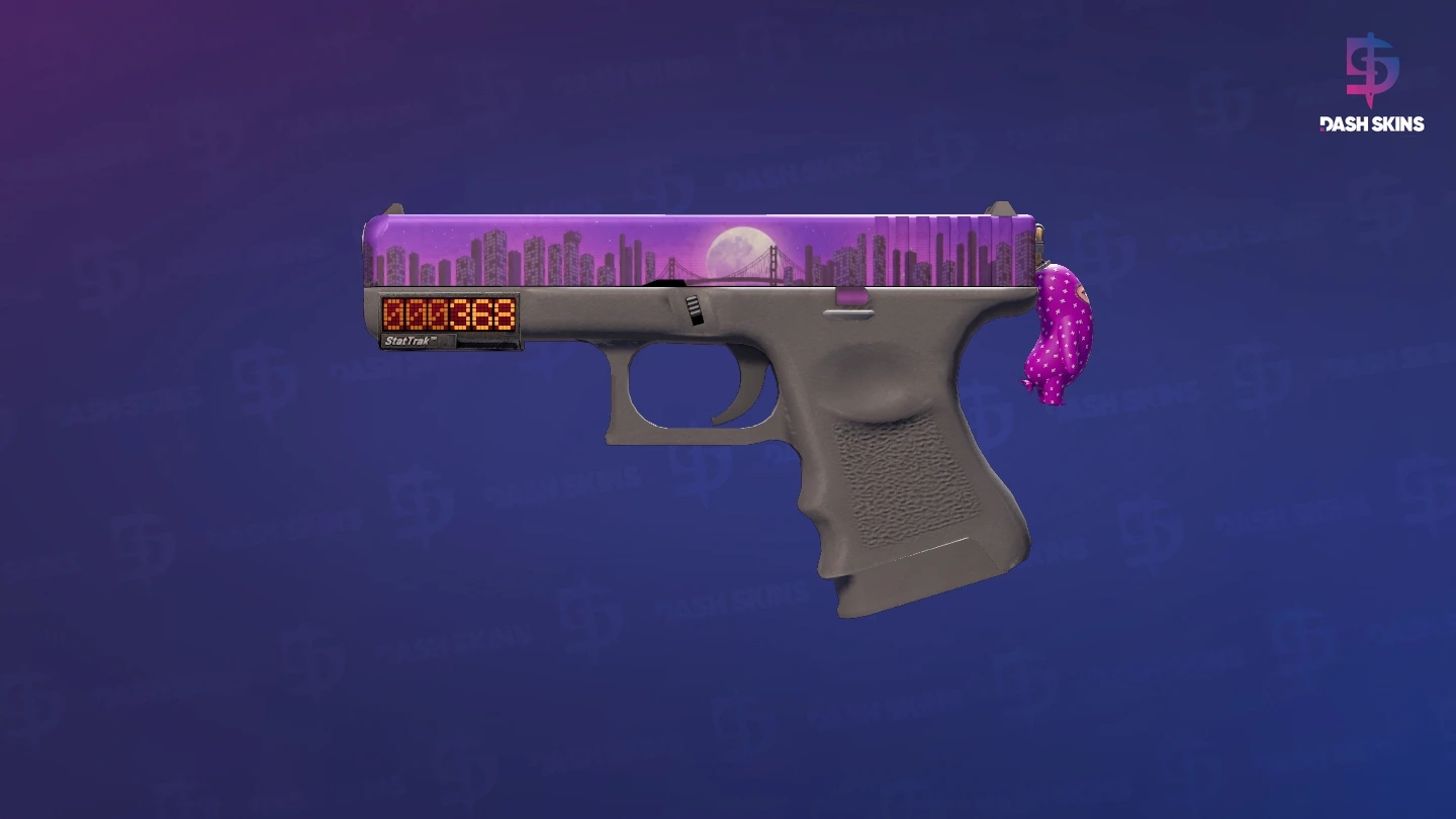 StatTrak™ Glock-18 | Moonrise (Factory New) Screenshot Playside