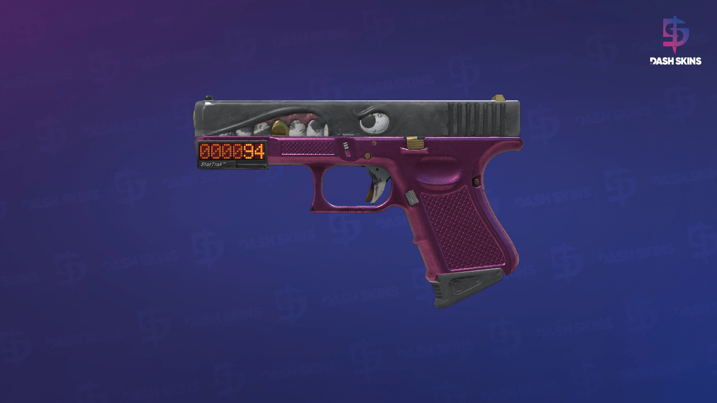 StatTrak™ Glock-18 | Gold Toof (Battle-Scarred) Screenshot Playside