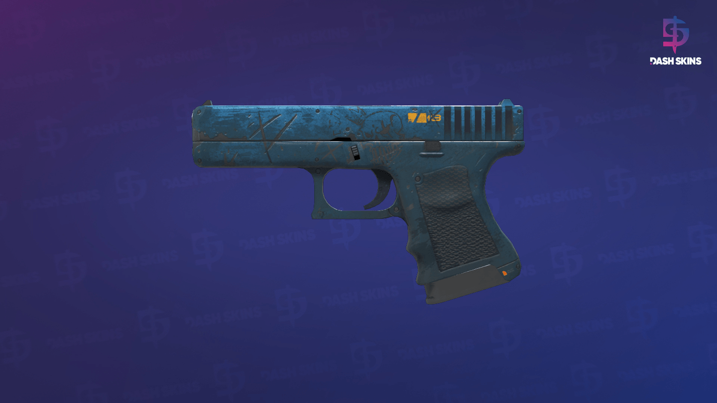 Glock-18 | Off World (Battle-Scarred) Screenshot Playside