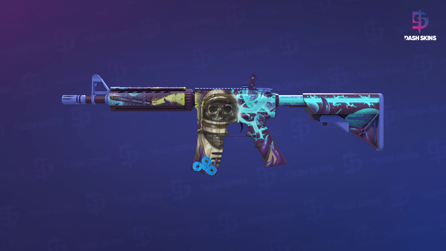 M4A4 | Desolate Space (Minimal Wear) Screenshot Playside