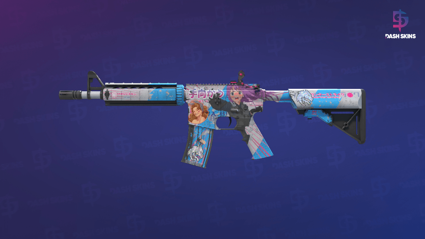 M4A4 | Temukau (Field-Tested) Screenshot Playside