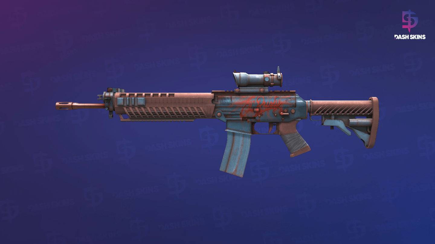 SG 553 | Ol' Rusty (Factory New) Screenshot Playside