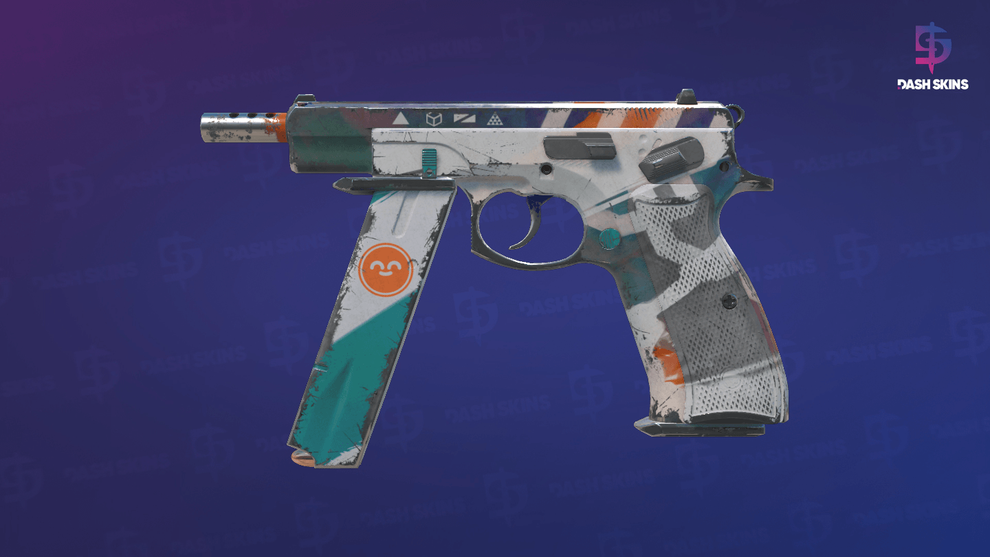 CZ75-Auto | Slalom (Field-Tested) Screenshot Playside