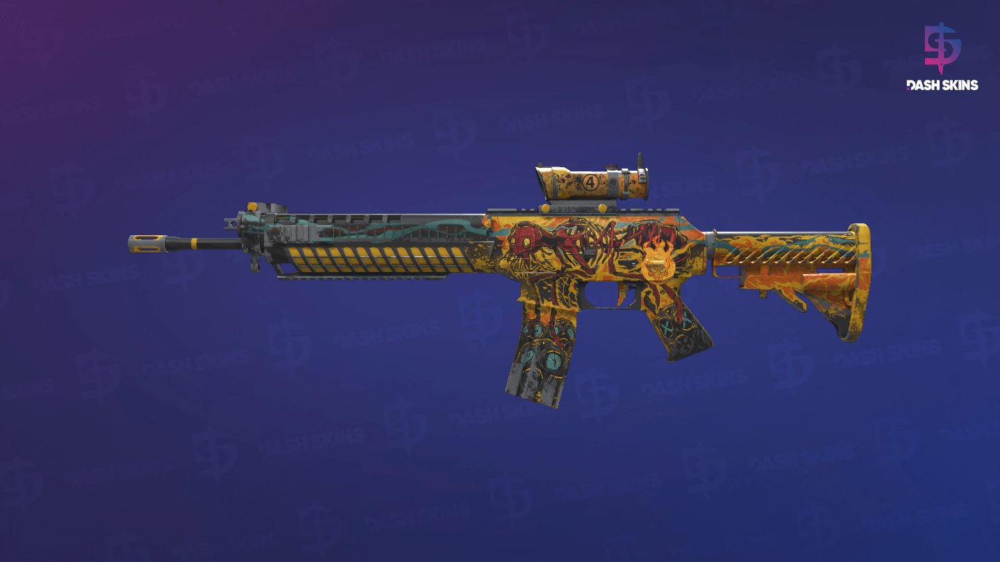 SG 553 | Colony IV (Minimal Wear) Screenshot Playside