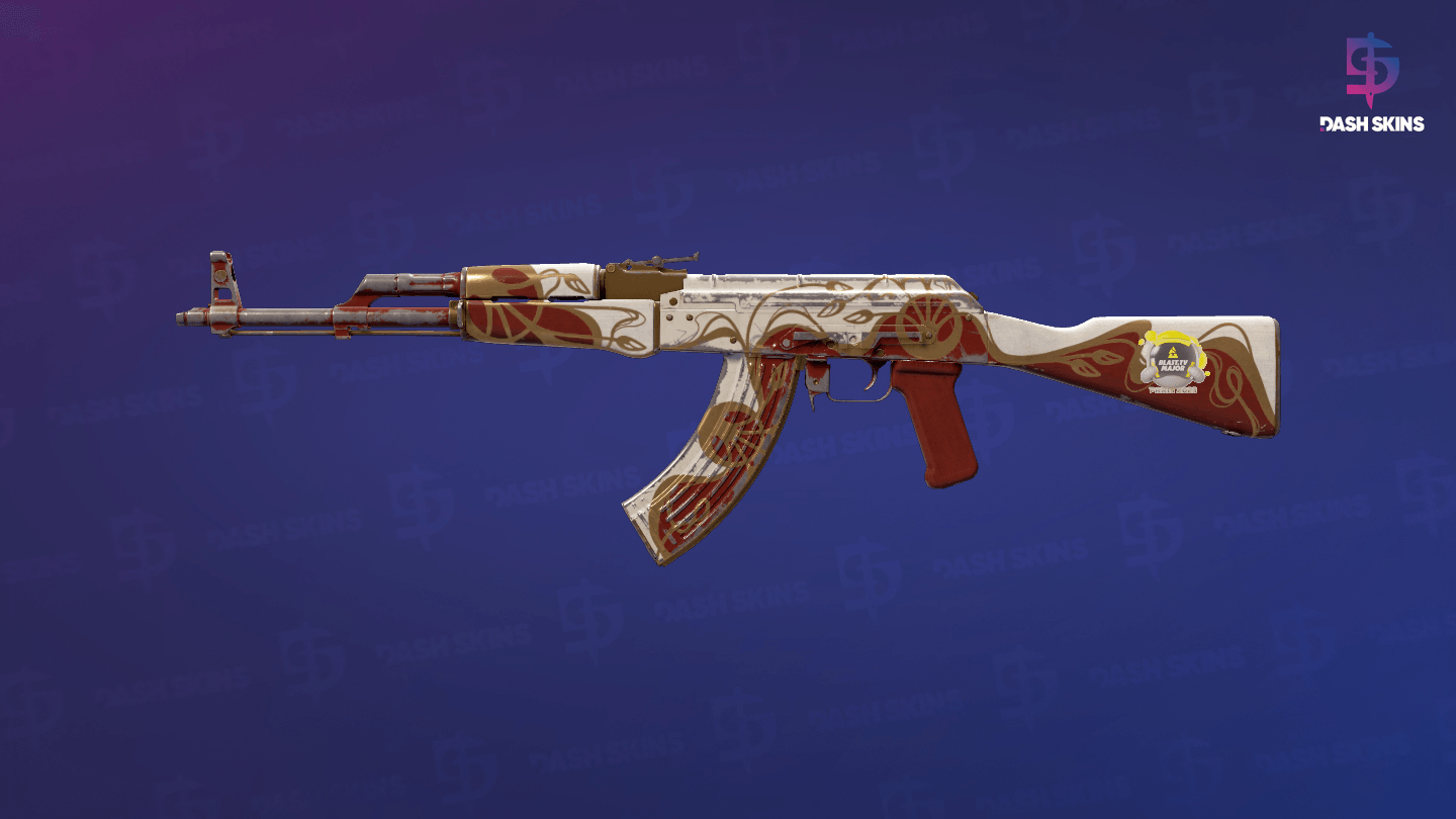 AK-47 | Nouveau Rouge (Well-Worn) Screenshot Playside