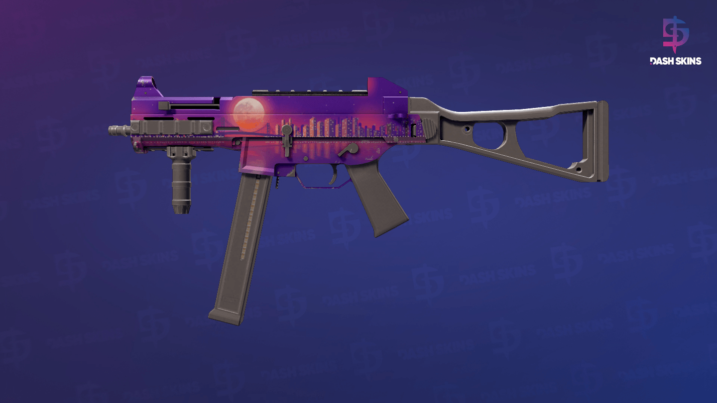 UMP-45 | Moonrise (Minimal Wear) Screenshot Playside