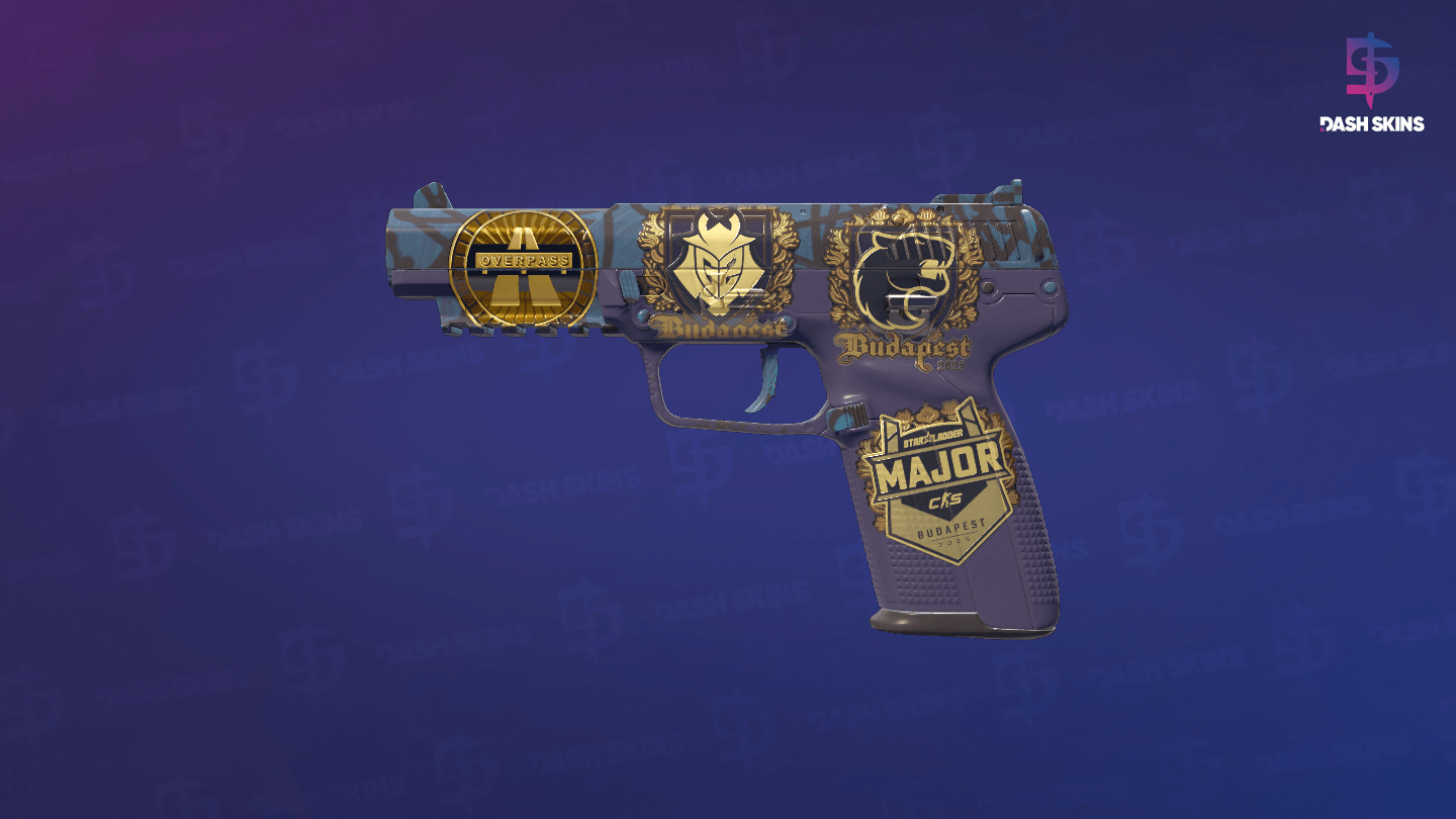 Souvenir Five-SeveN | Midnight Paintover (Factory New) Screenshot Playside
