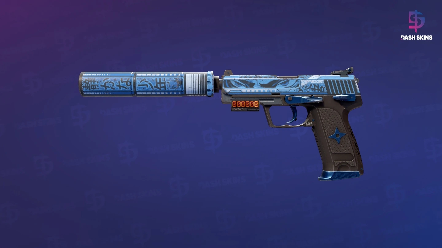 StatTrak™ USP-S | Silent Shot (Battle-Scarred) Screenshot Playside