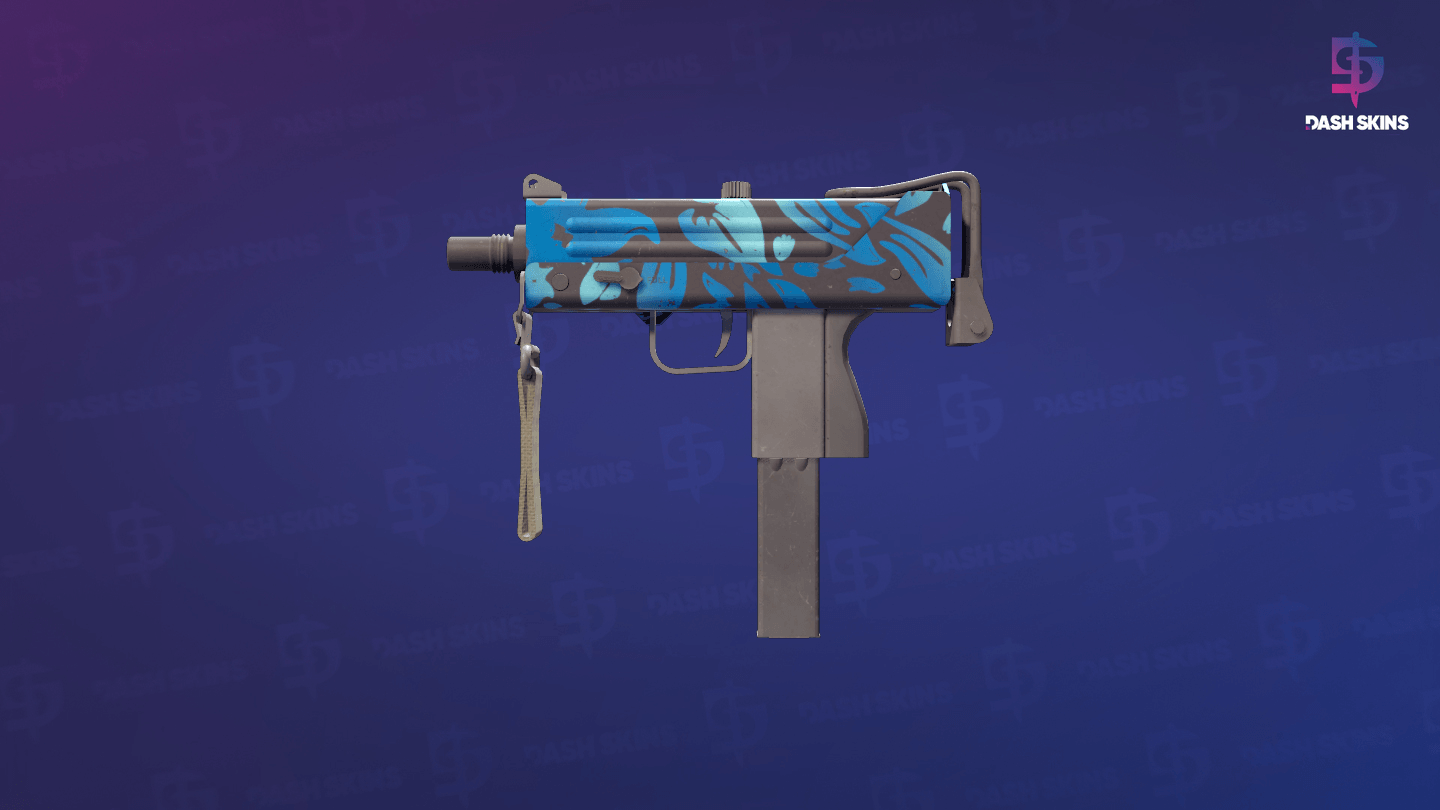 MAC-10 | Oceanic (Field-Tested) Screenshot Playside