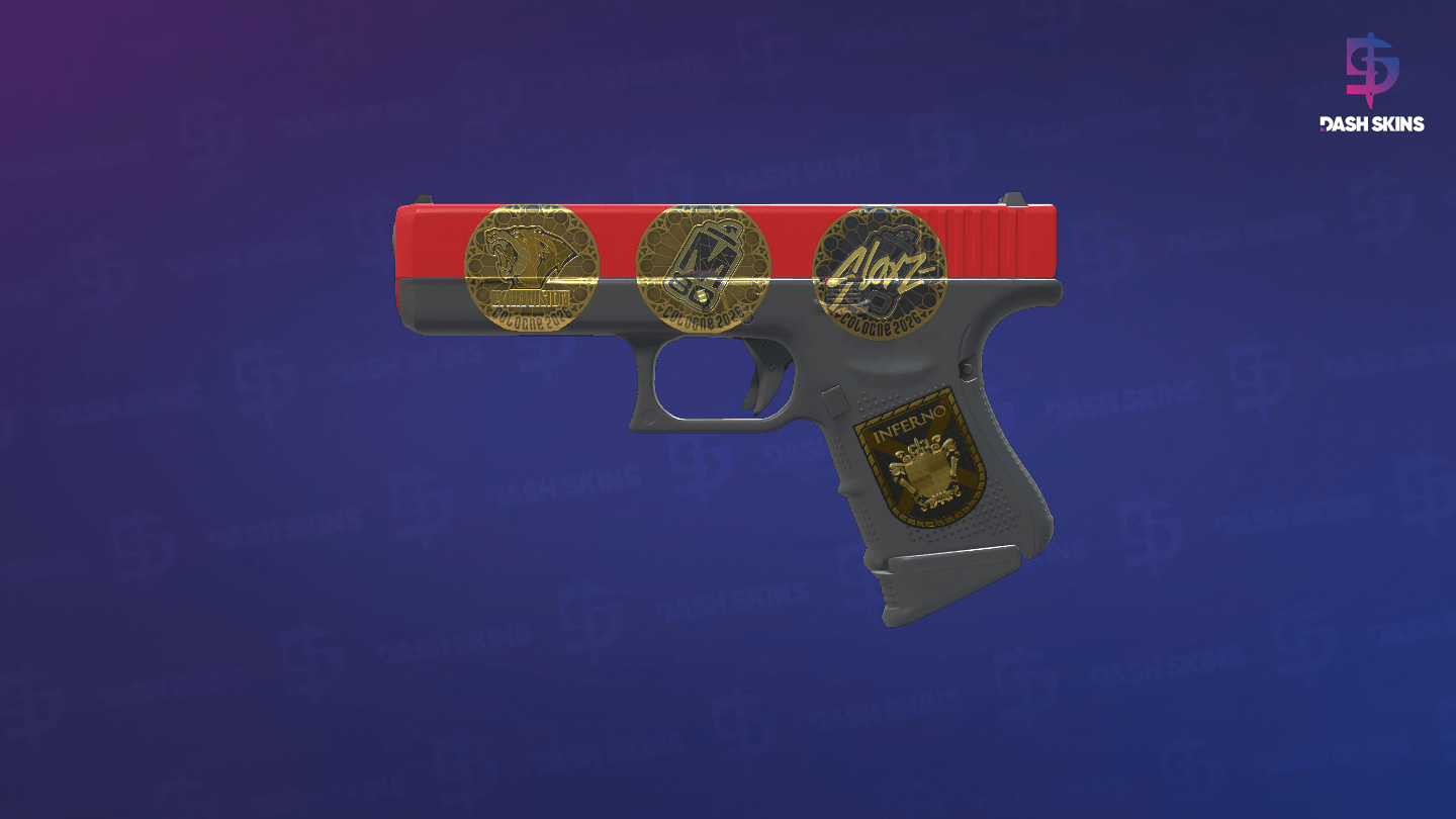 Souvenir Glock-18 | Candy Apple (Factory New) Screenshot Playside