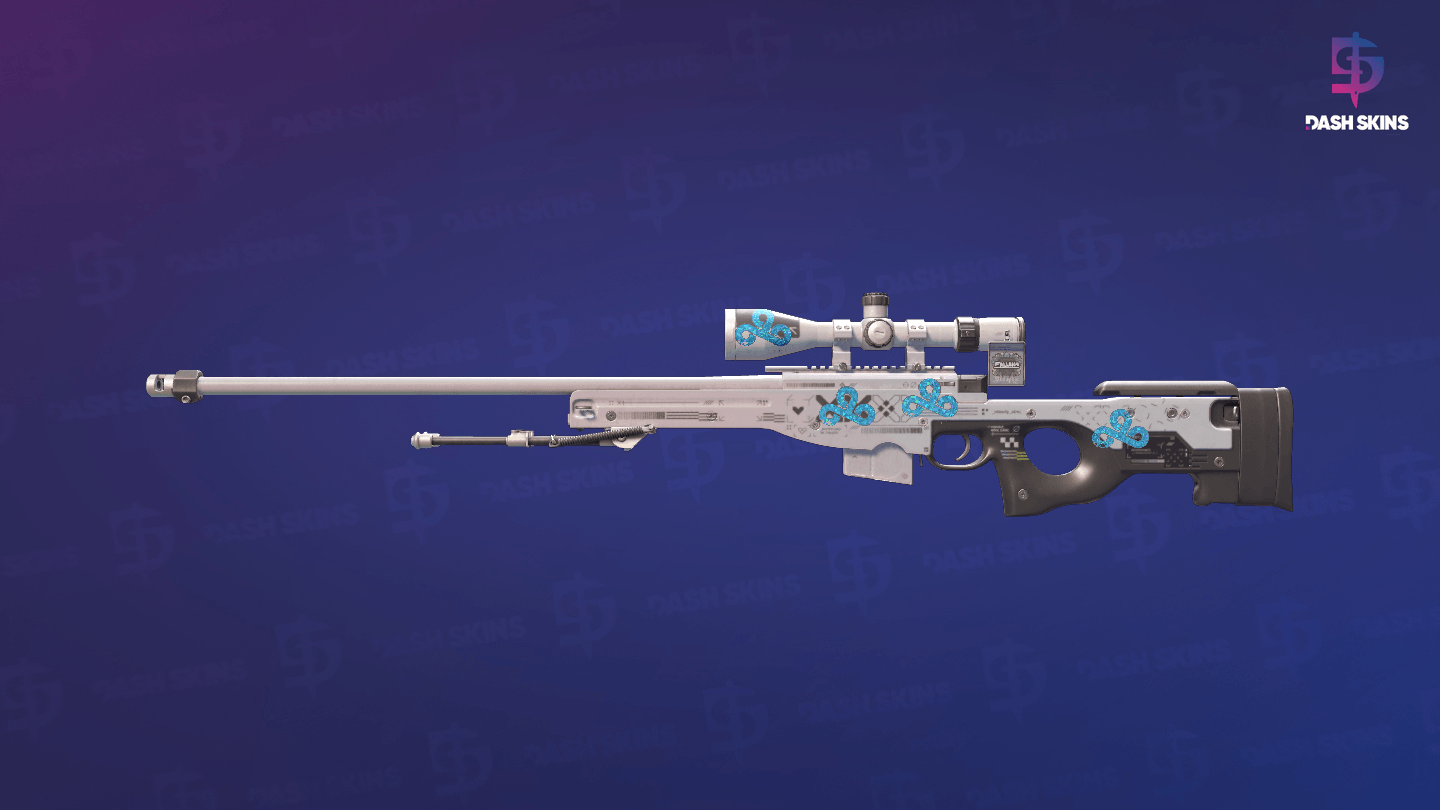 AWP | Printstream (Well-Worn) Screenshot Playside
