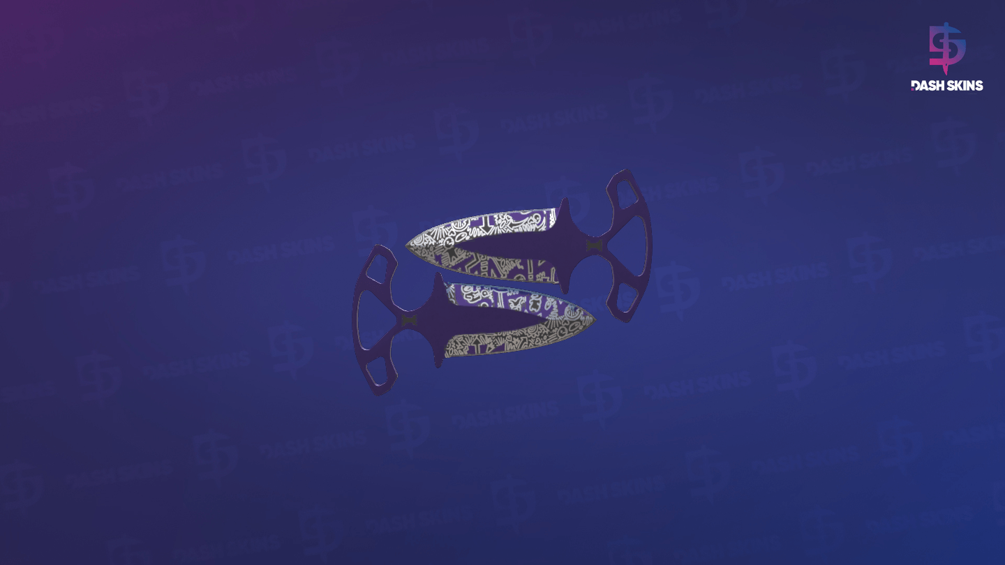 ★ Shadow Daggers | Freehand (Minimal Wear) Screenshot Playside