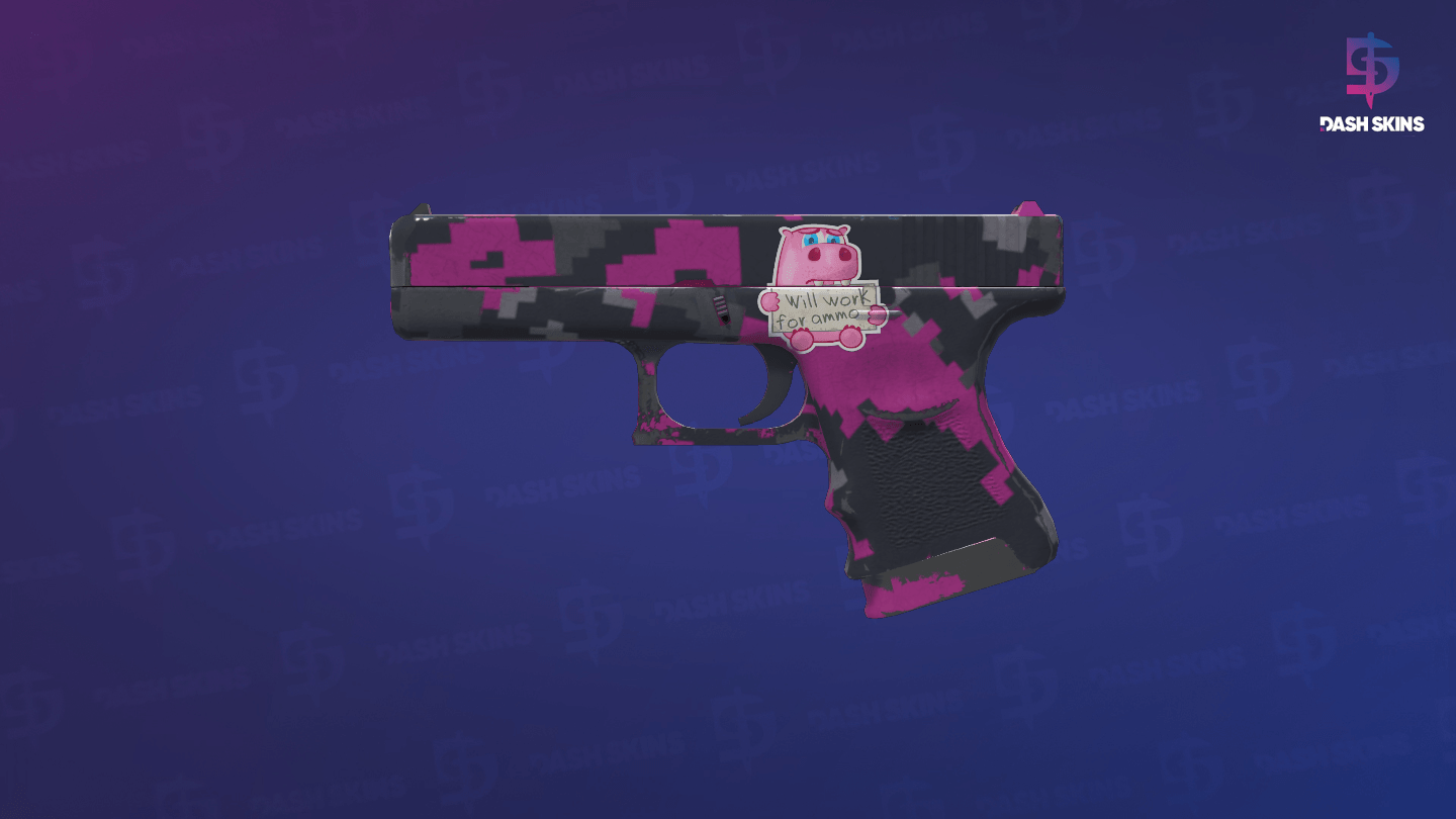 Souvenir Glock-18 | Pink DDPAT (Field-Tested) Screenshot Playside