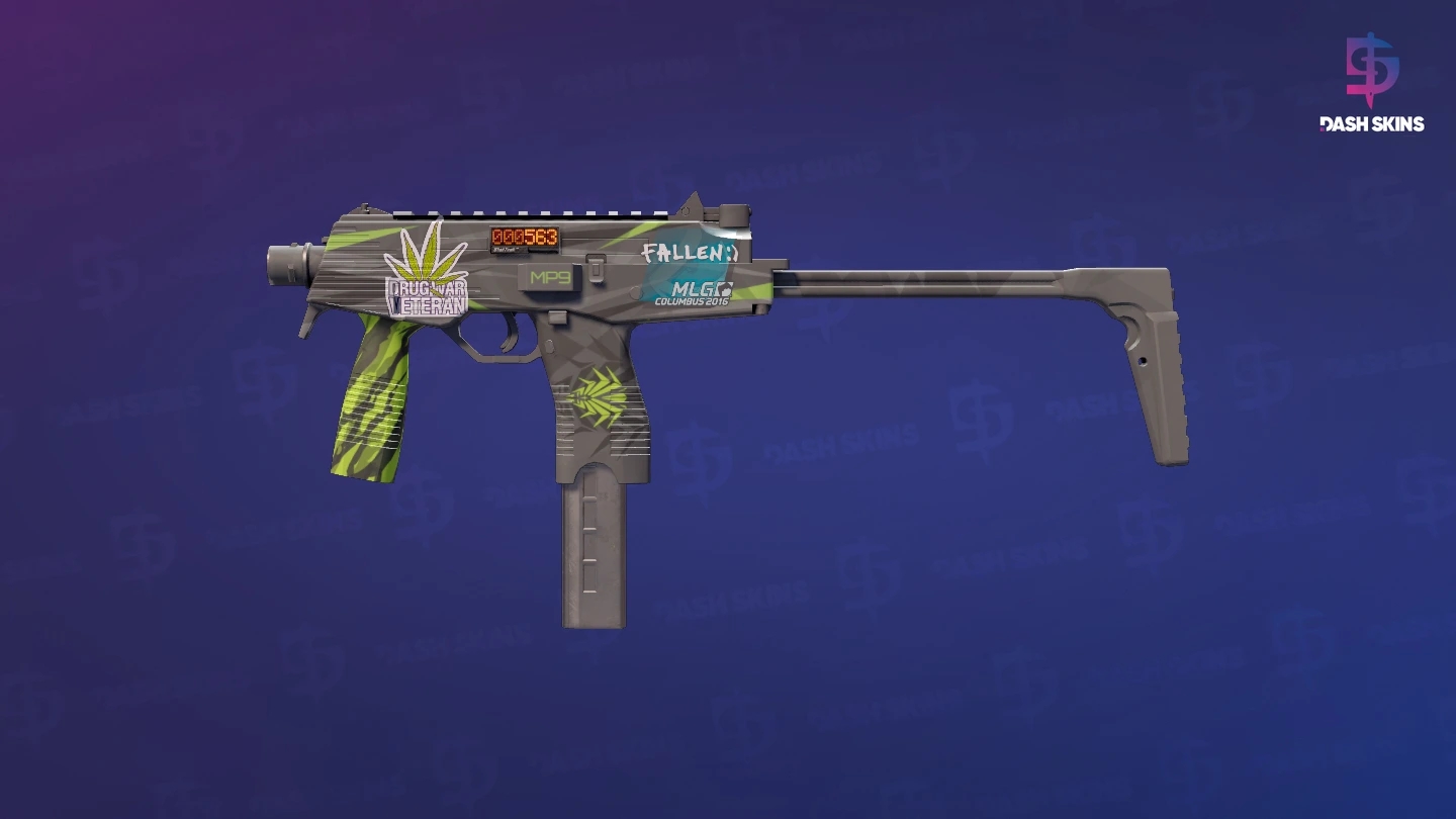StatTrak™ MP9 | Deadly Poison (Minimal Wear) Screenshot Playside