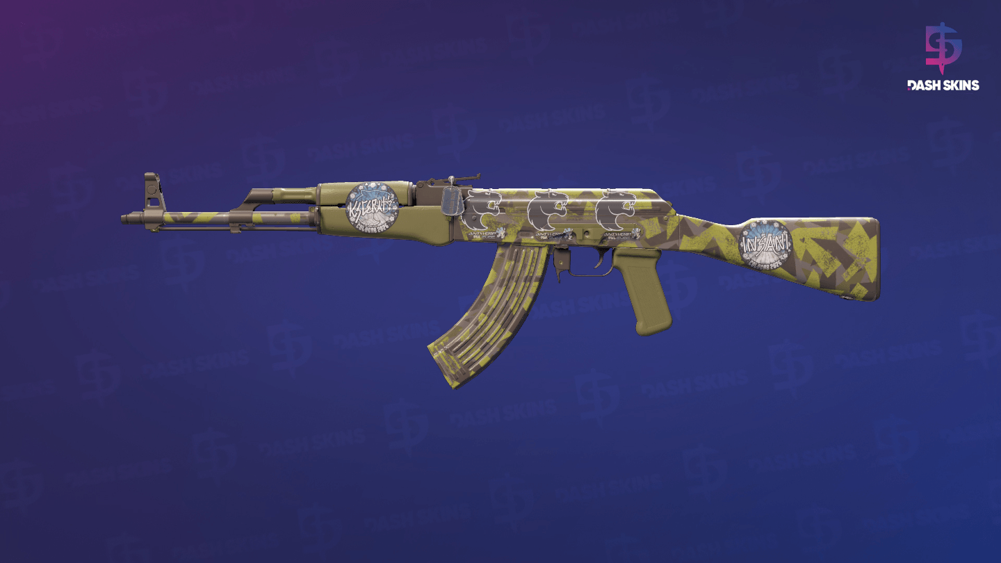 AK-47 | Olive Polycam (Factory New) Screenshot Playside
