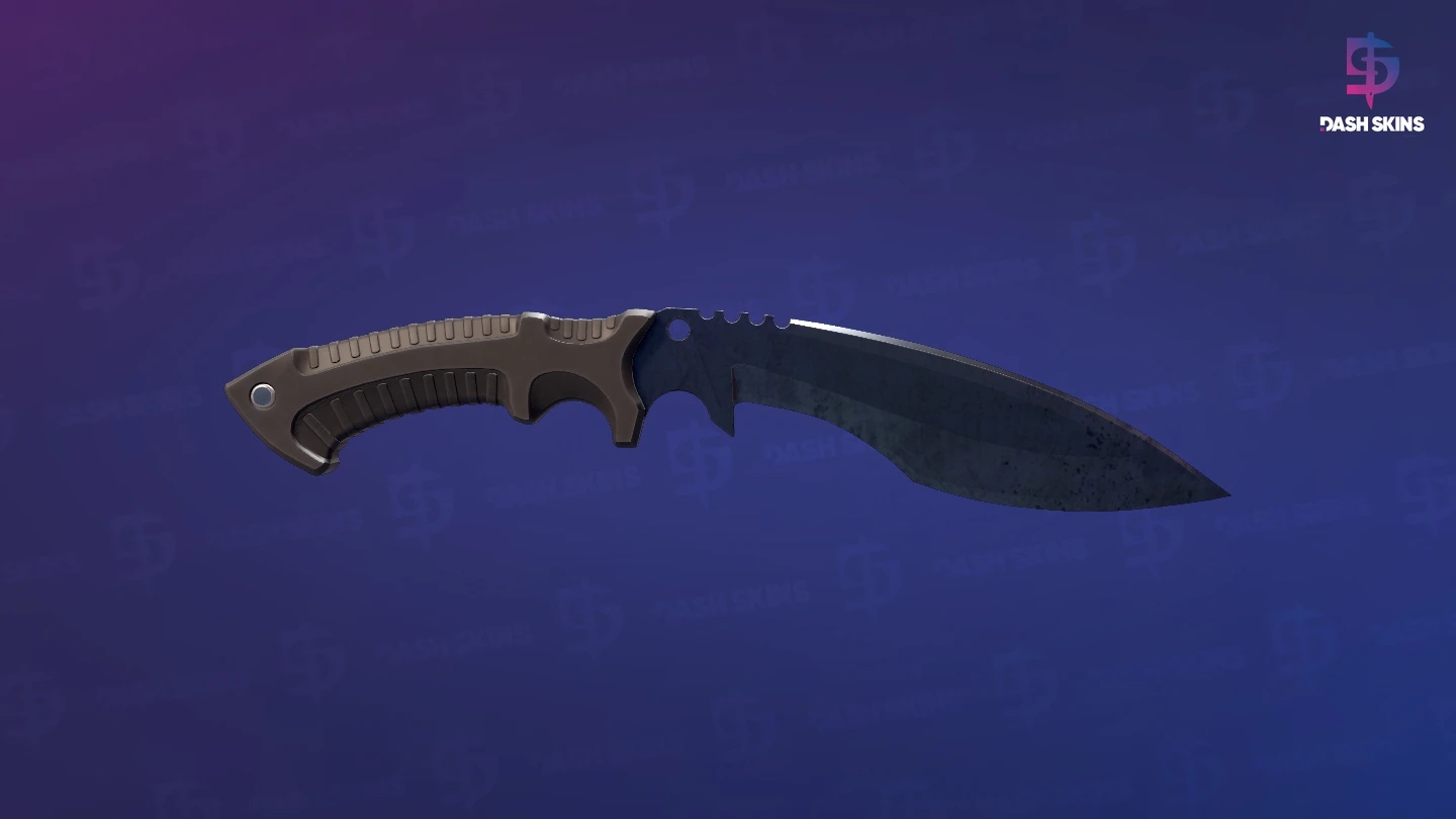 ★ Kukri Knife | Blue Steel (Field-Tested) Screenshot Playside