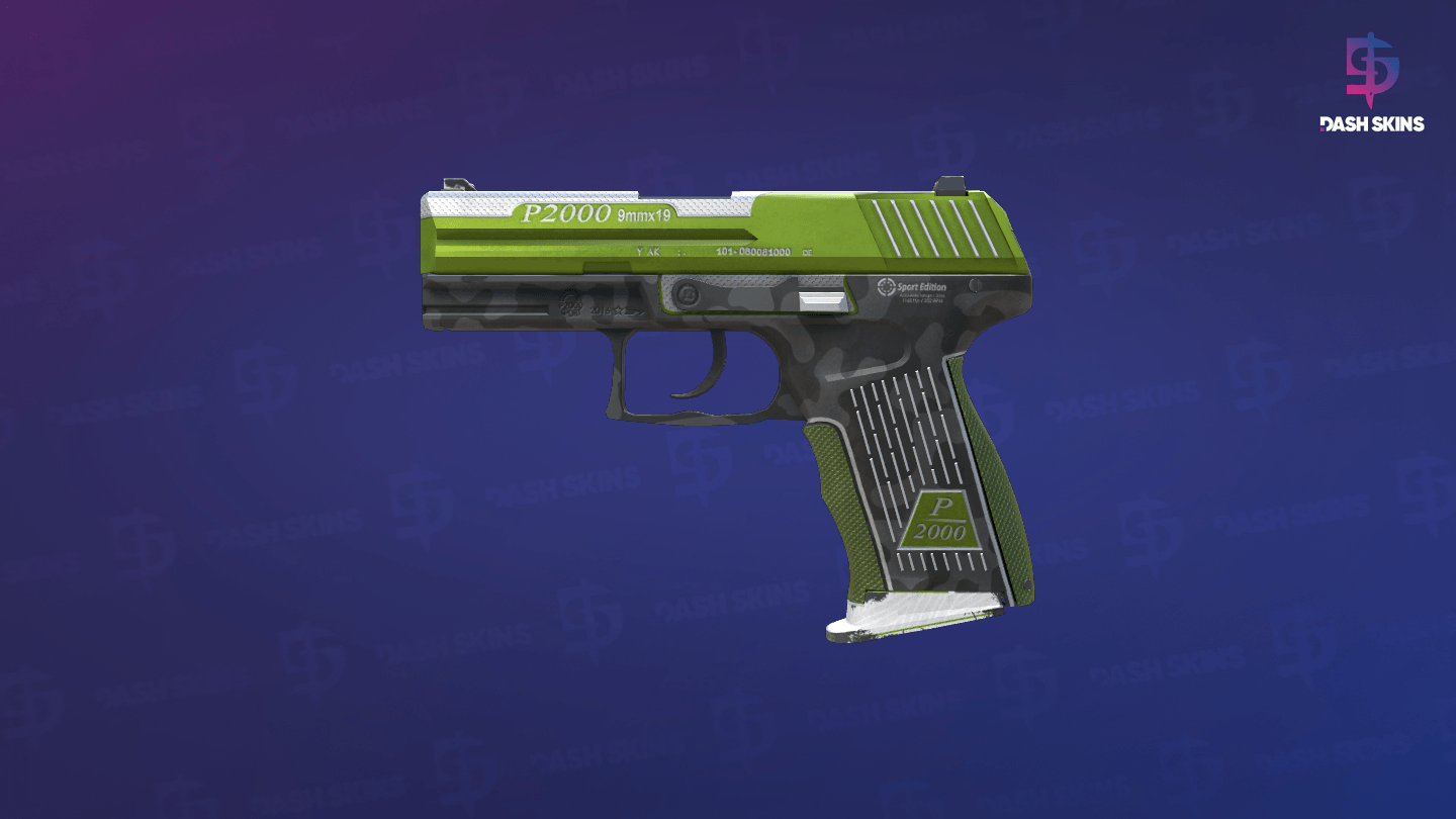 P2000 | Turf (Minimal Wear) Screenshot Playside