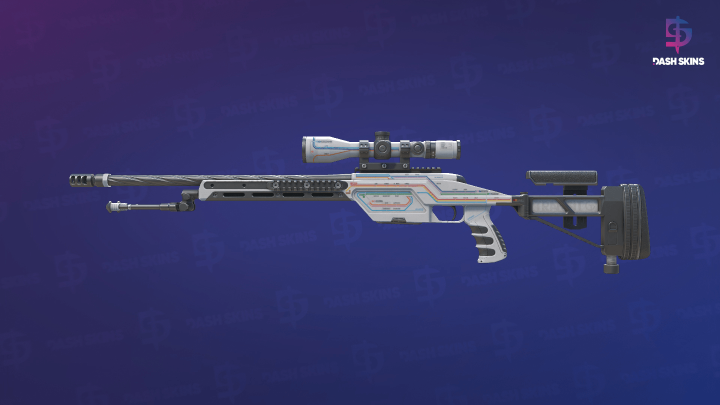 SSG 08 | Rapid Transit (Minimal Wear) Screenshot Playside