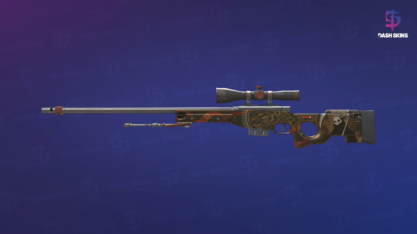 StatTrak™ AWP | Mortis (Field-Tested) Screenshot Playside