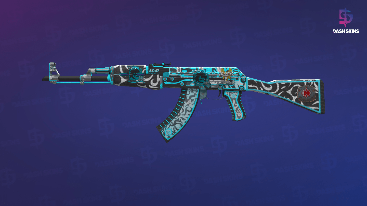 AK-47 | Frontside Misty (Field-Tested) Screenshot Playside