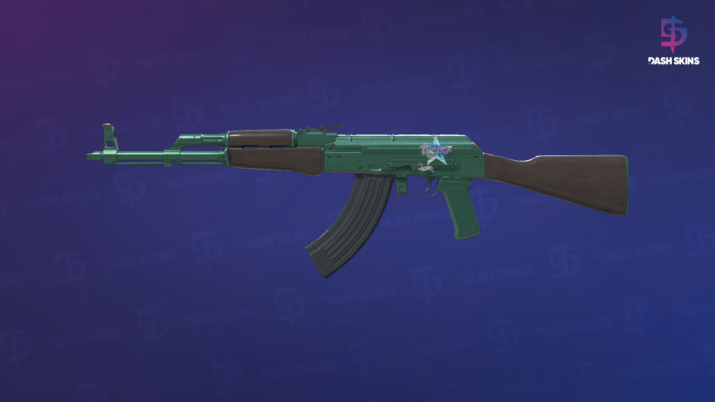 AK-47 | Wintergreen (Field-Tested) Screenshot Playside