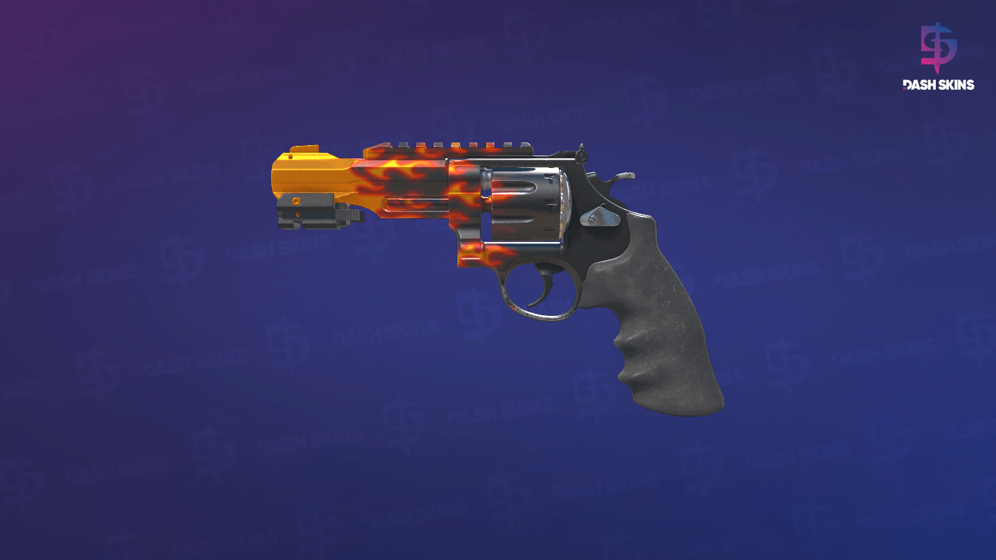 R8 Revolver | Blaze (Factory New) Screenshot Playside