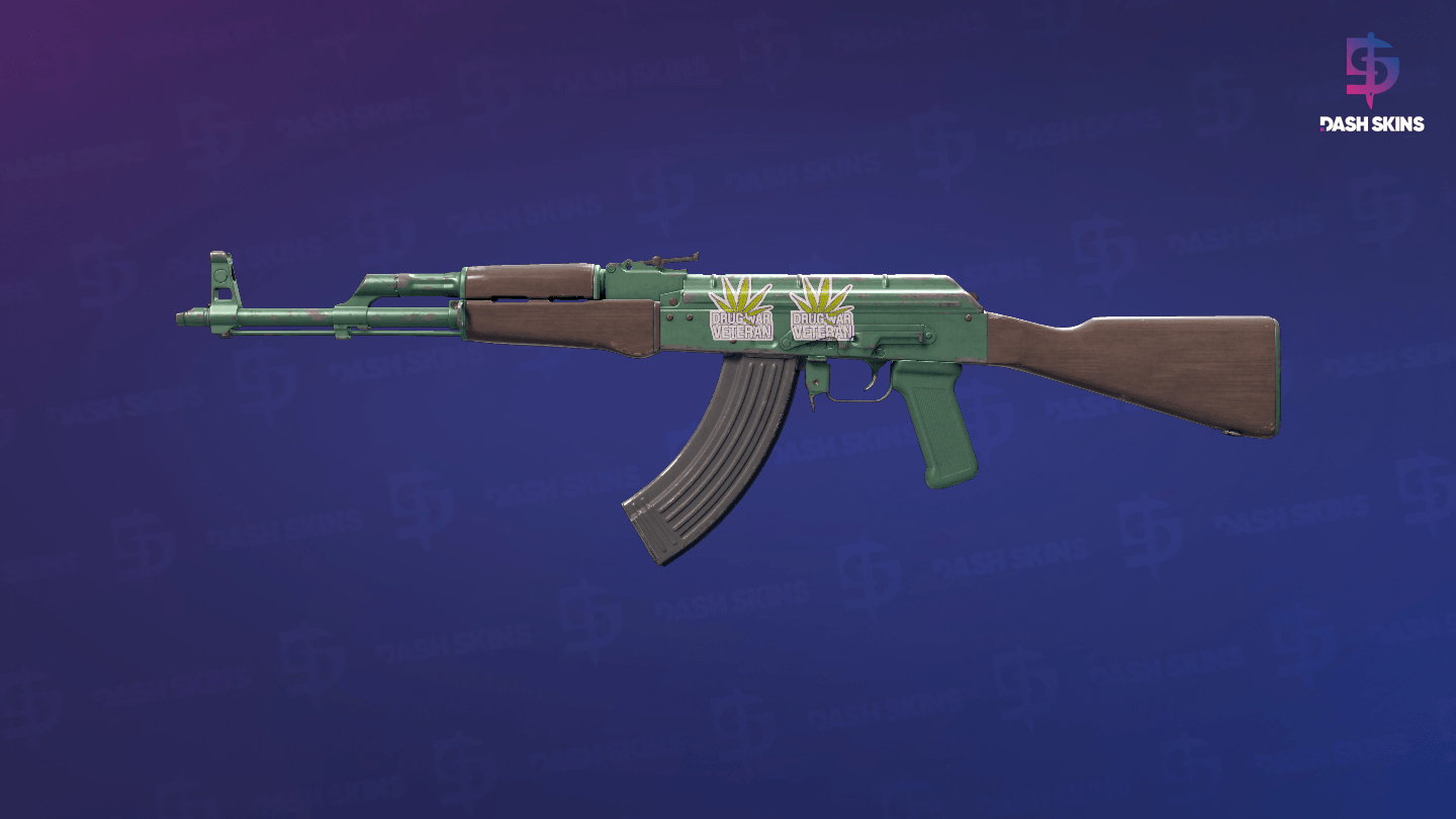 AK-47 | Wintergreen (Field-Tested) Screenshot Playside