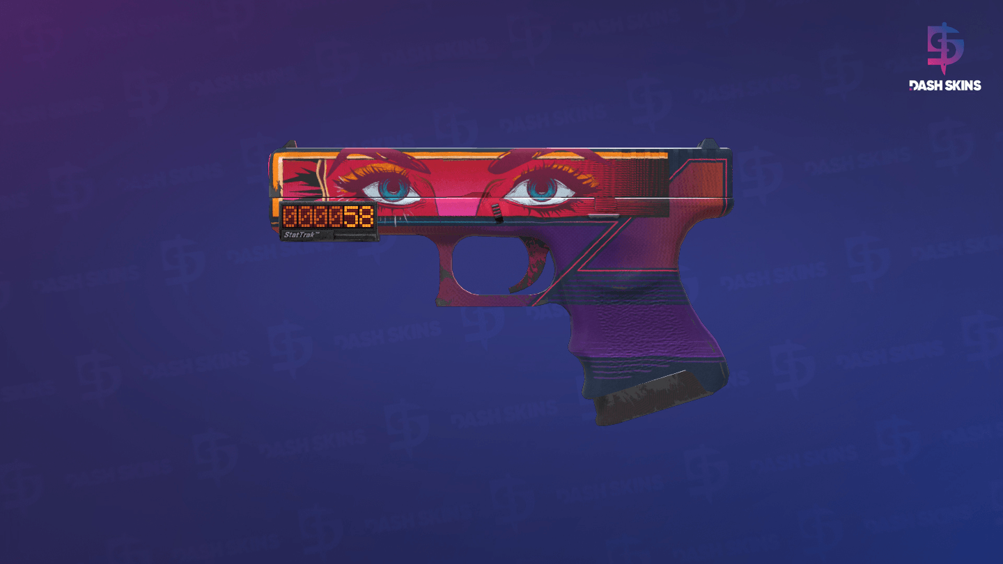 StatTrak™ Glock-18 | Vogue (Field-Tested) Screenshot Playside