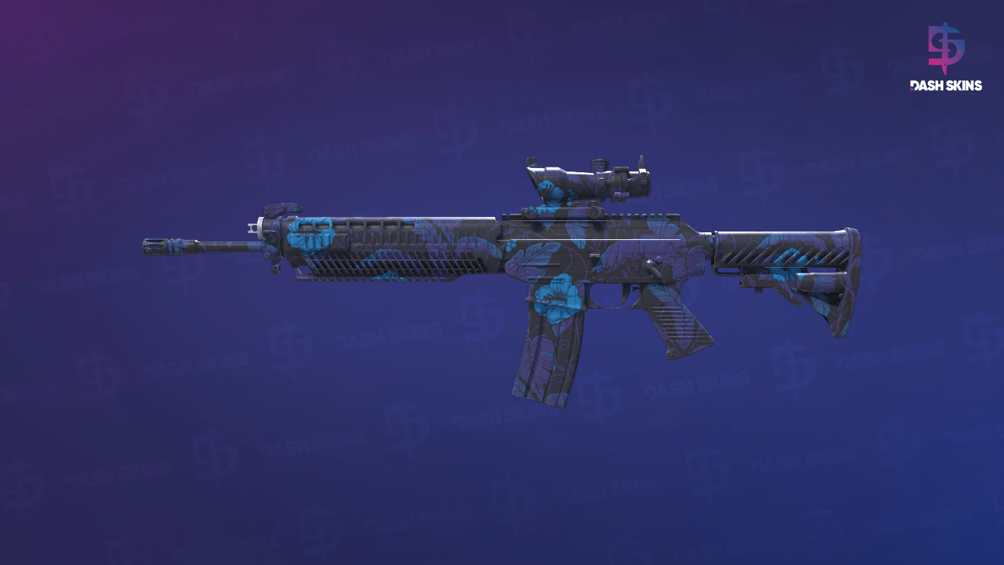 SG 553 | Aloha (Factory New) Screenshot Playside