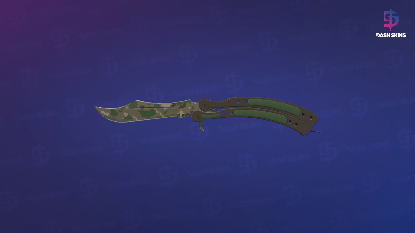 ★ Butterfly Knife | Forest DDPAT (Field-Tested) Screenshot Playside