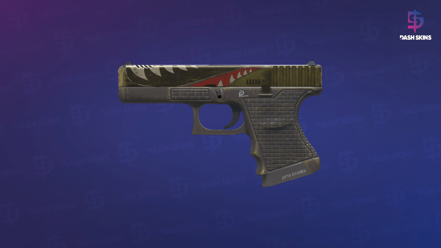 Glock-18 | Warhawk (Minimal Wear) Screenshot Playside