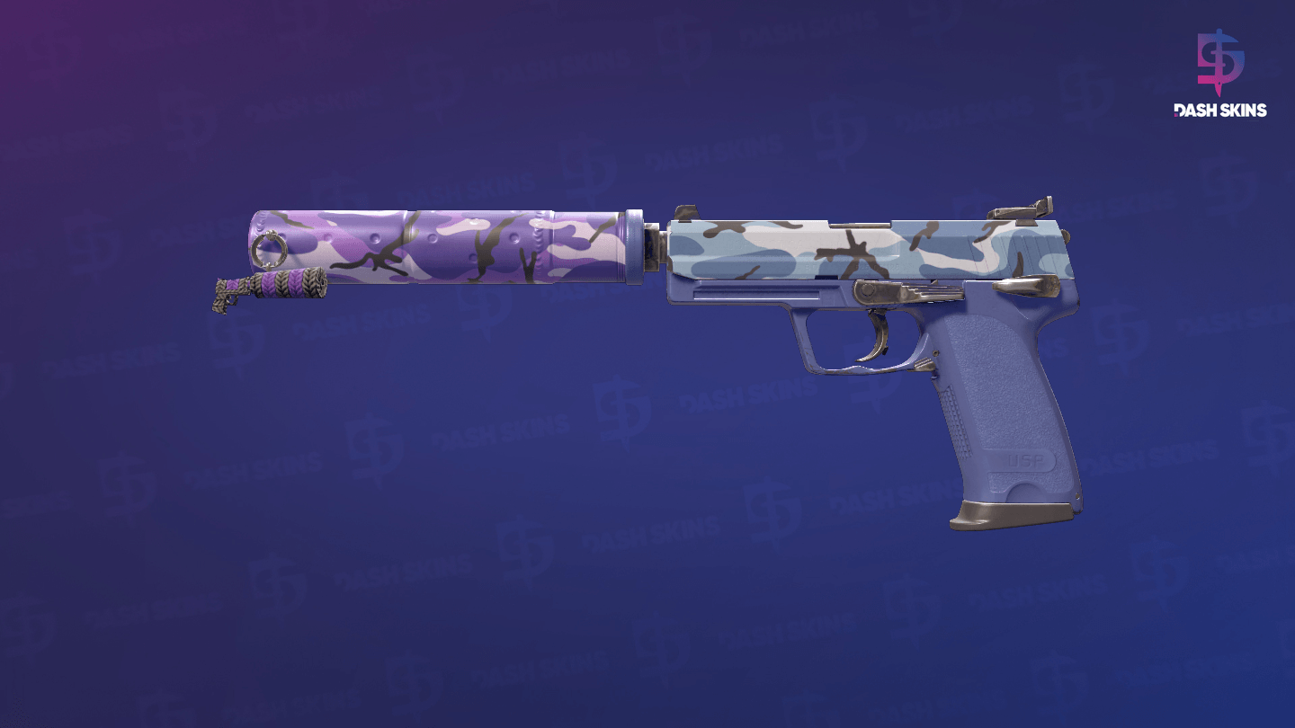 USP-S | Alpine Camo (Minimal Wear) Screenshot Playside