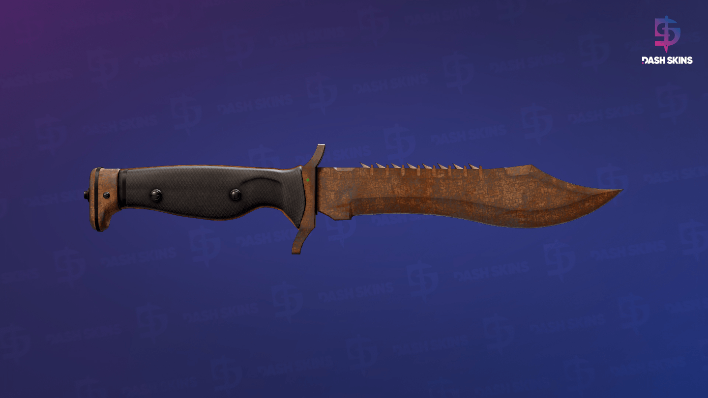 ★ Bowie Knife | Rust Coat (Battle-Scarred) Screenshot Playside