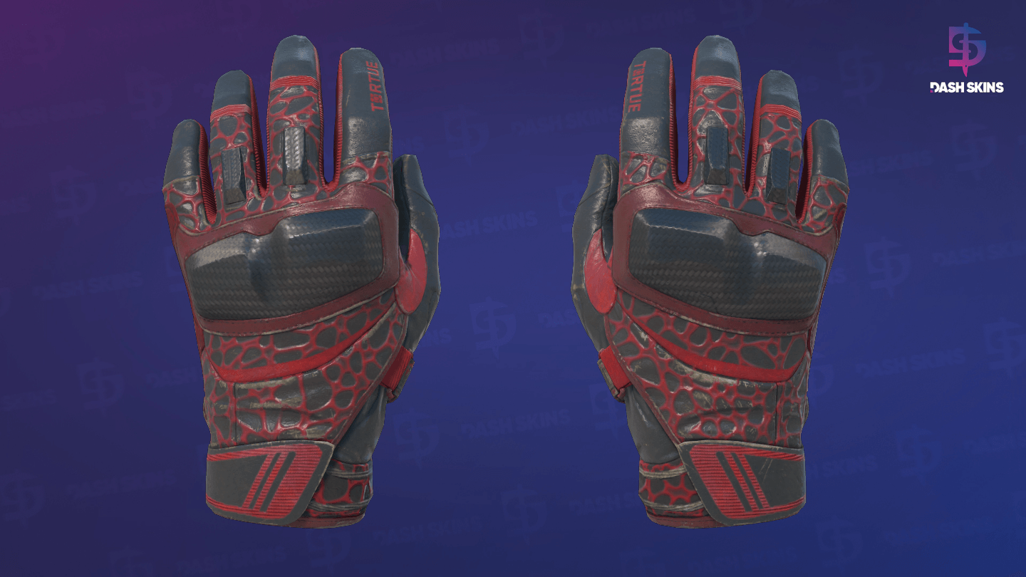 ★ Moto Gloves | Blood Pressure (Field-Tested) Screenshot Playside