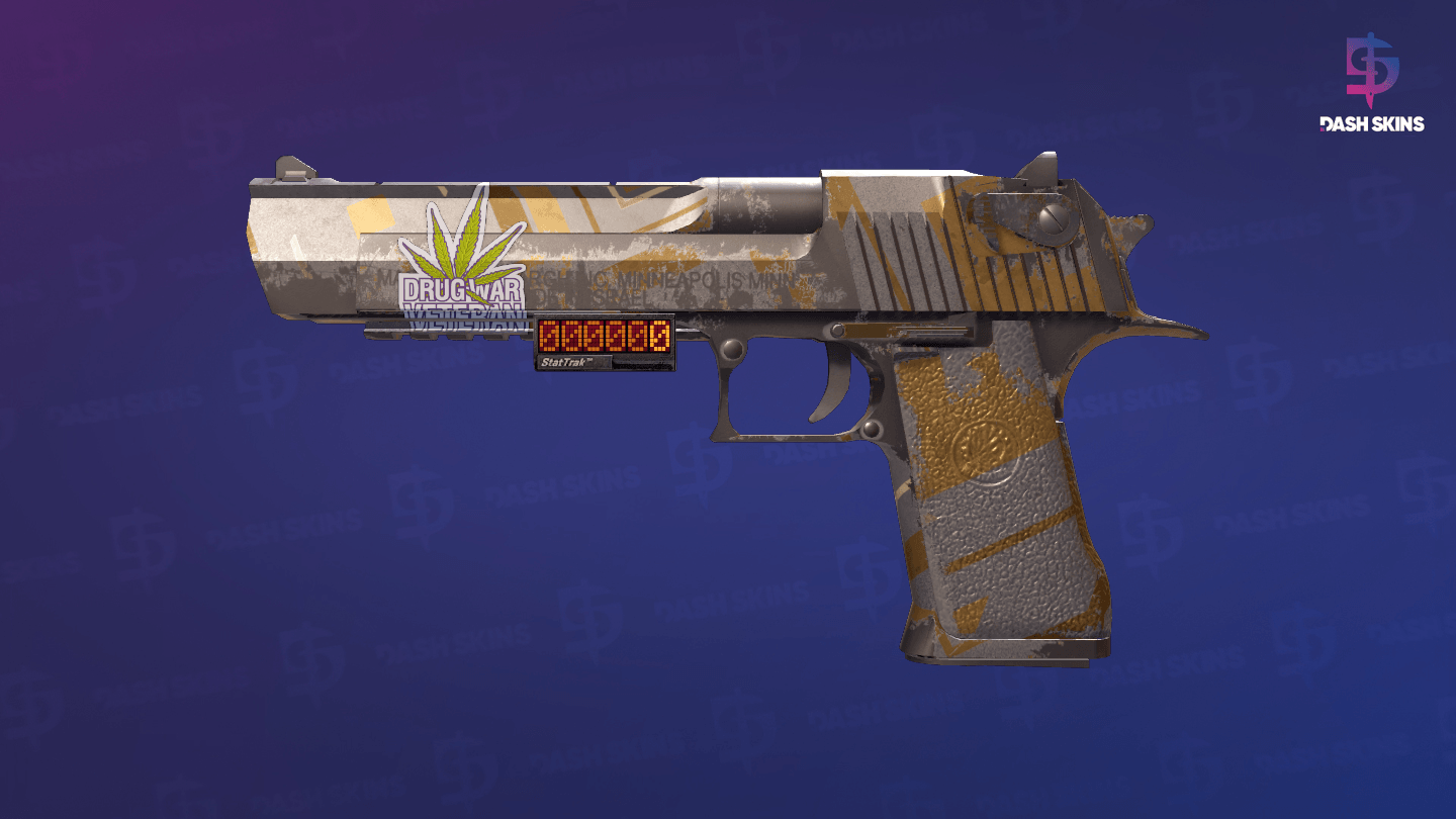 StatTrak™ Desert Eagle | Bronze Deco (Well-Worn) Screenshot Playside
