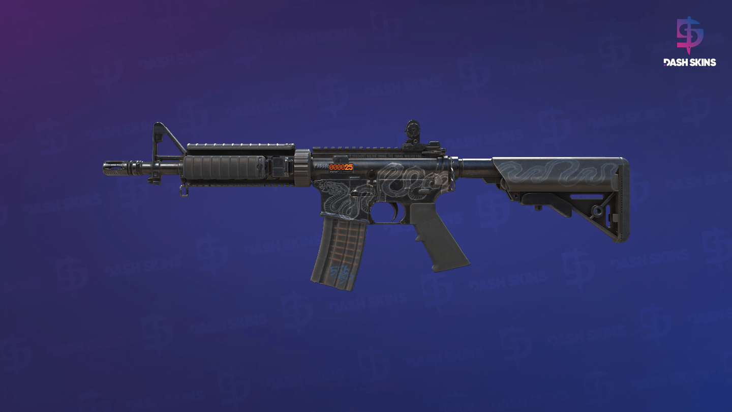 StatTrak™ M4A4 | Etch Lord (Minimal Wear) Screenshot Playside