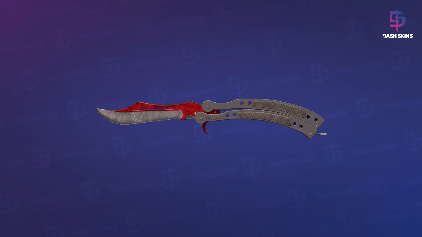 ★ StatTrak™ Butterfly Knife | Autotronic (Battle-Scarred) Screenshot Playside