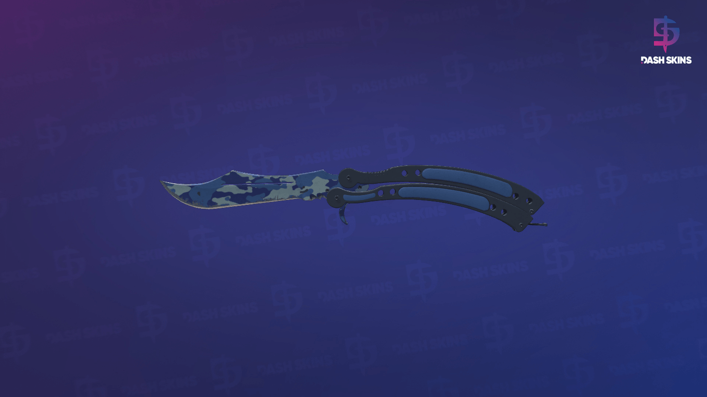 ★ Butterfly Knife | Bright Water (Field-Tested) Screenshot Playside