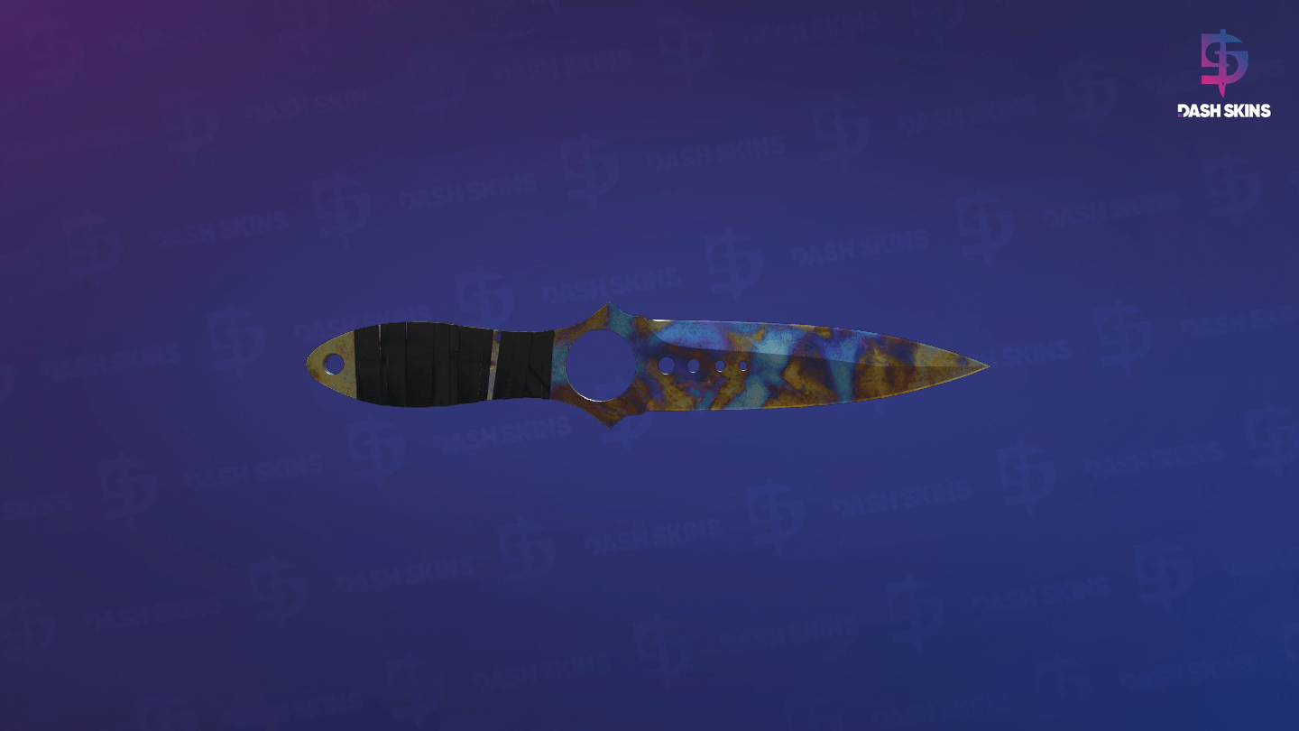 ★ Skeleton Knife | Case Hardened (Well-Worn) Screenshot Playside