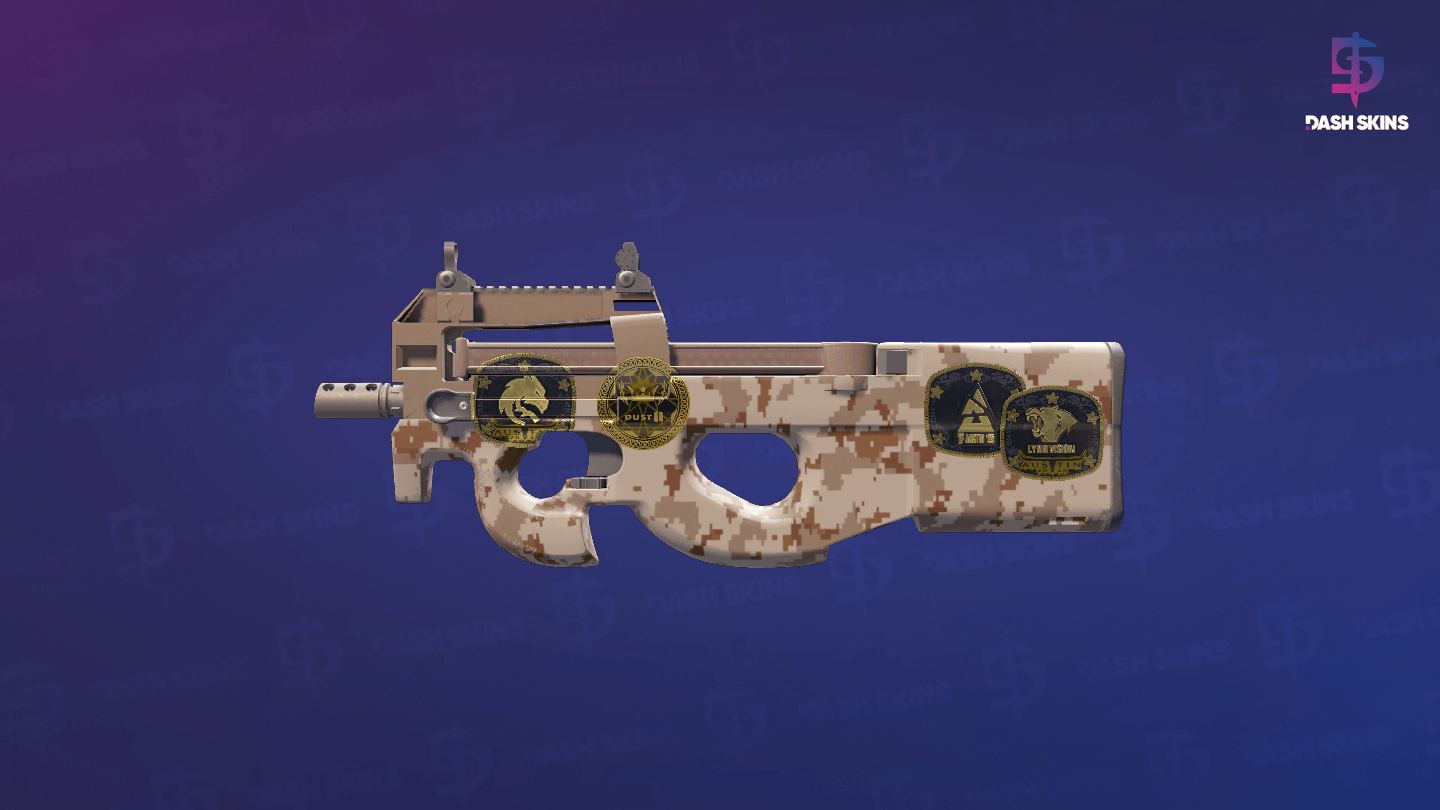 Souvenir P90 | Desert DDPAT (Factory New) Screenshot Playside