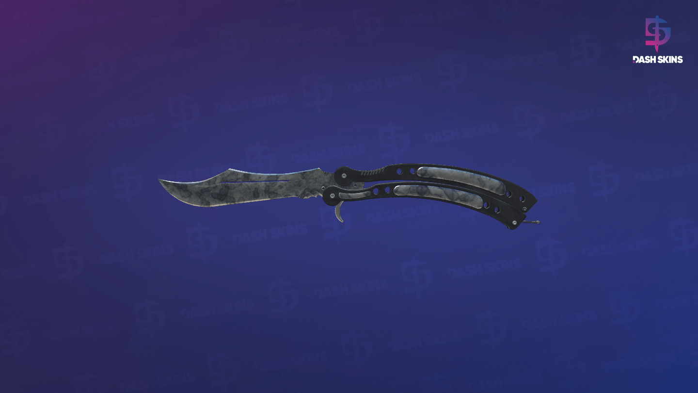 ★ Butterfly Knife | Stained (Well-Worn) Screenshot Playside