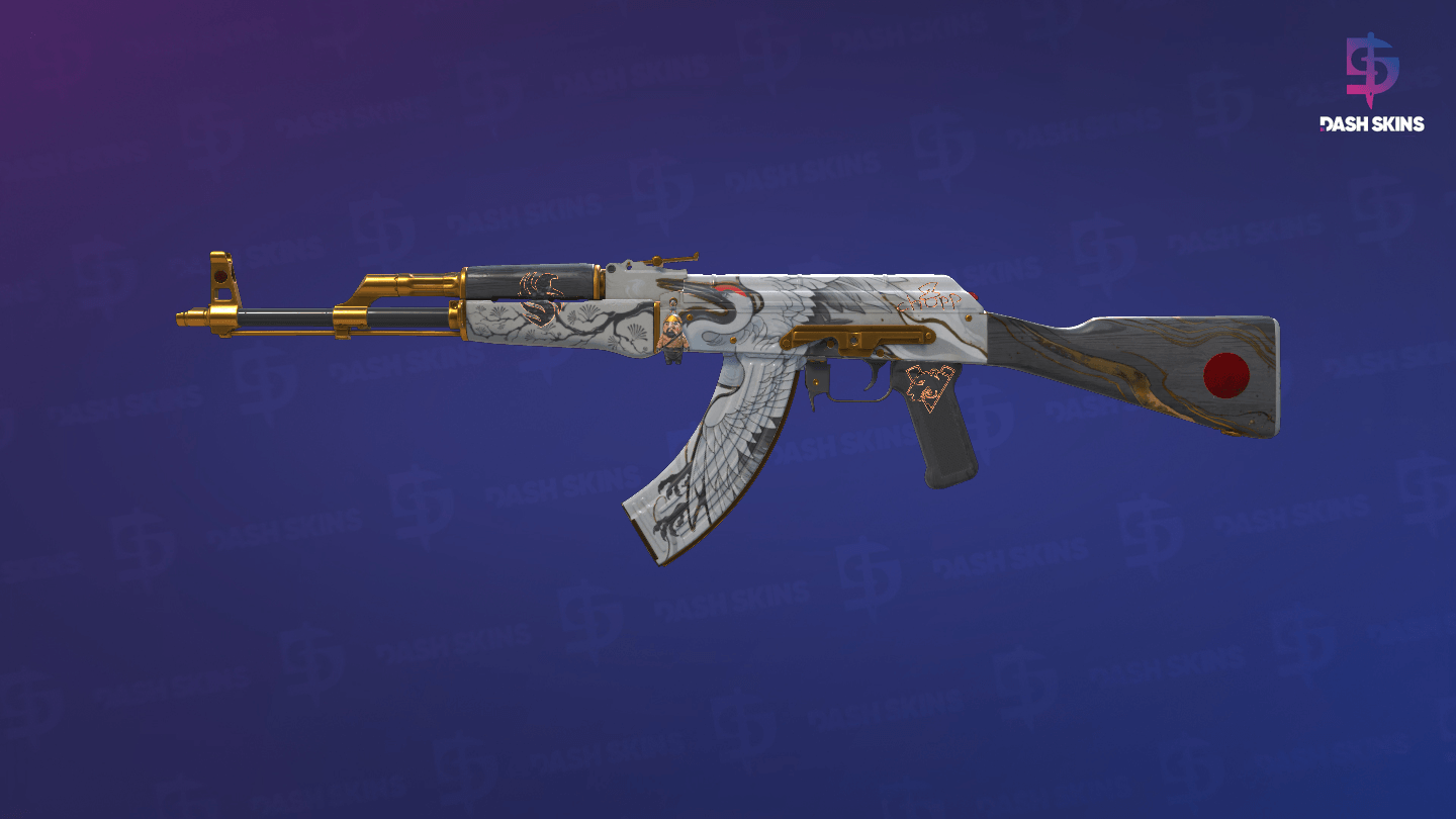 AK-47 | Crane Flight (Minimal Wear) Screenshot Playside