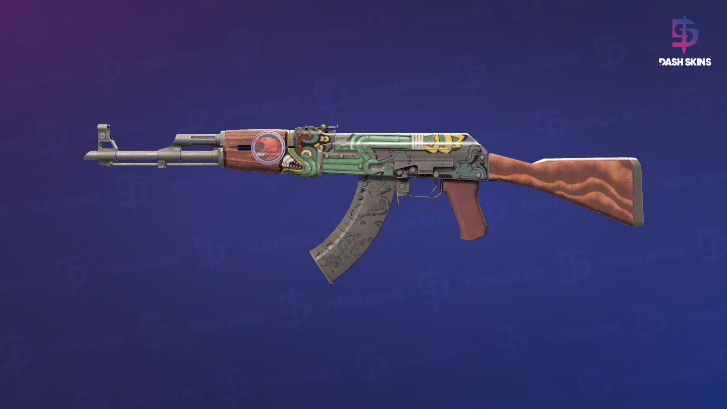 AK-47 | Fire Serpent (Battle-Scarred) Screenshot Playside
