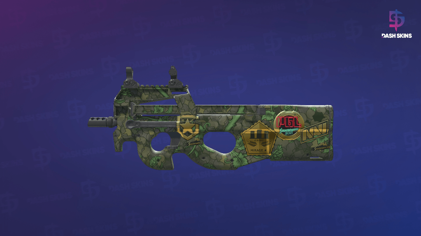 Souvenir P90 | Verdant Growth (Factory New) Screenshot Playside